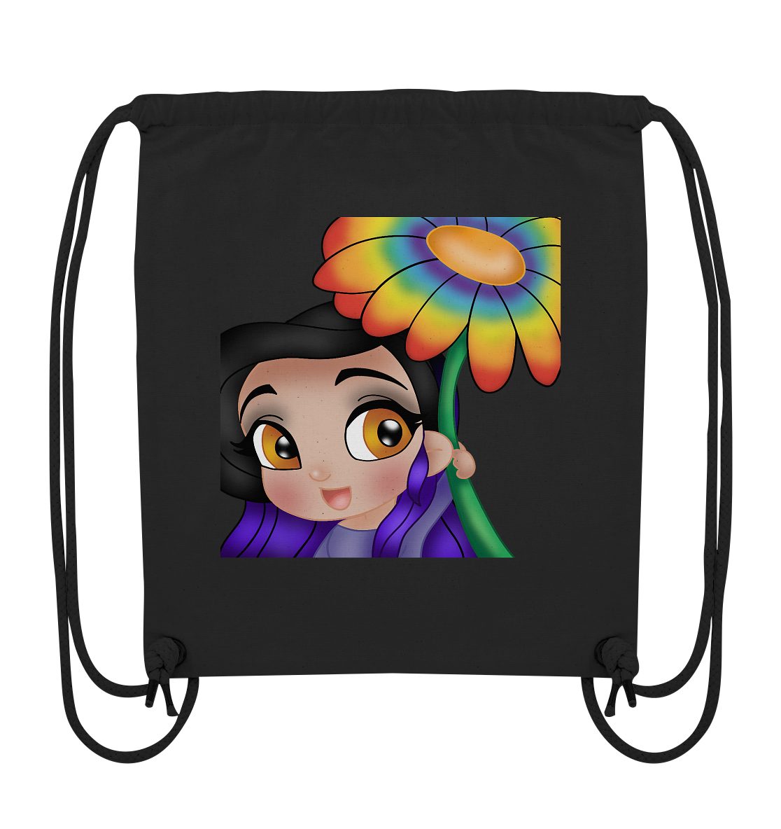 x_Kookie_Moon_x Blume - Organic Gym-Bag