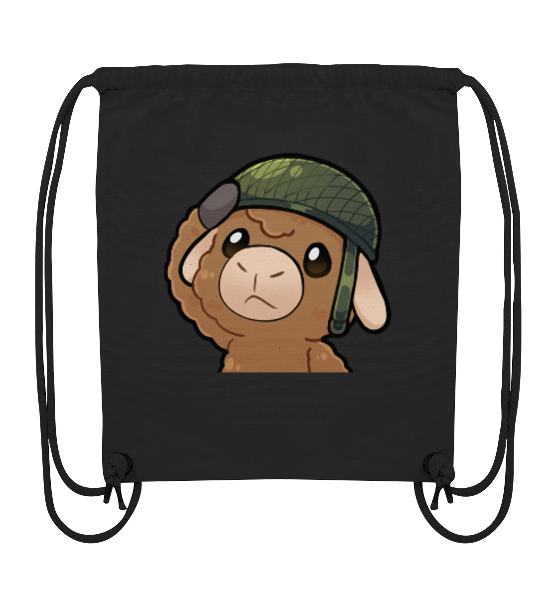 Flauschig Salute - Organic Gym-Bag