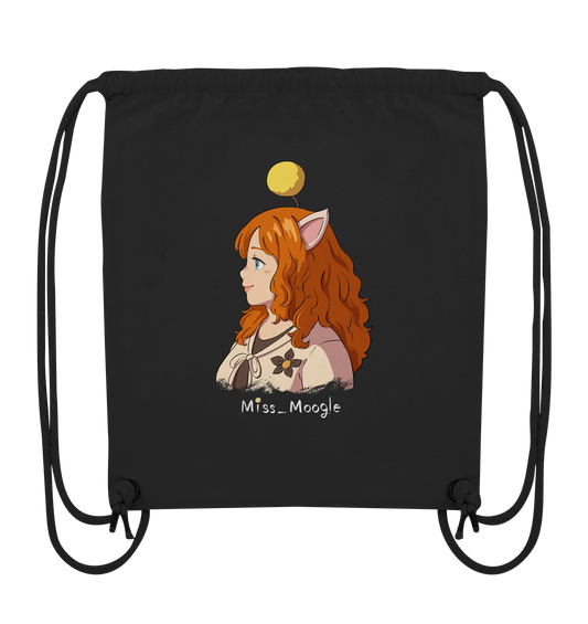 Miss_Moogle Logo colour - Organic Gym-Bag