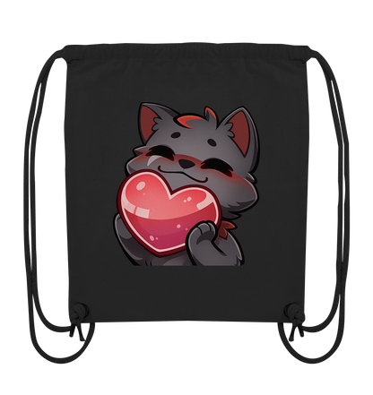 Blutwuff Heart - Organic Gym-Bag
