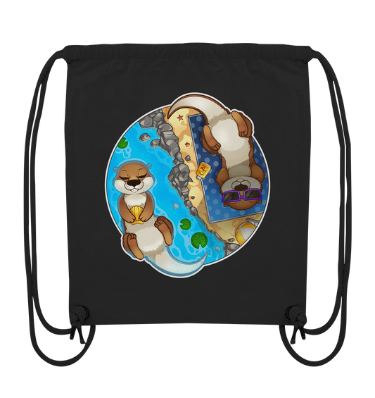 FeineKatze Otter - Organic Gym-Bag