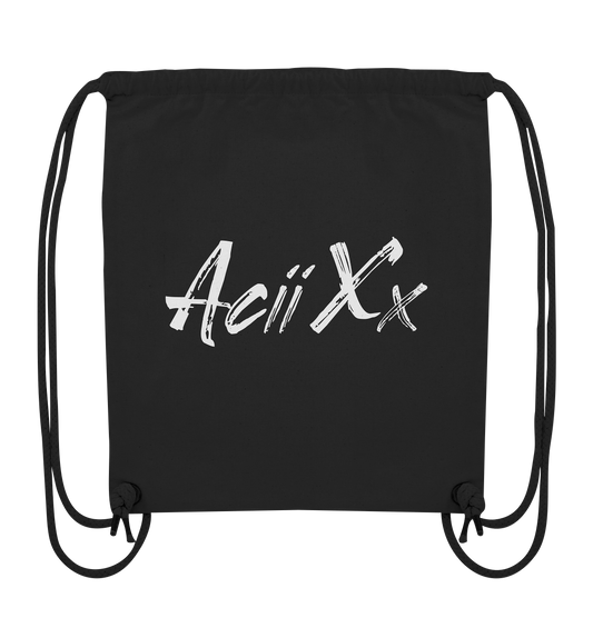 AciiXx Brushlogo - Organic Gym-Bag