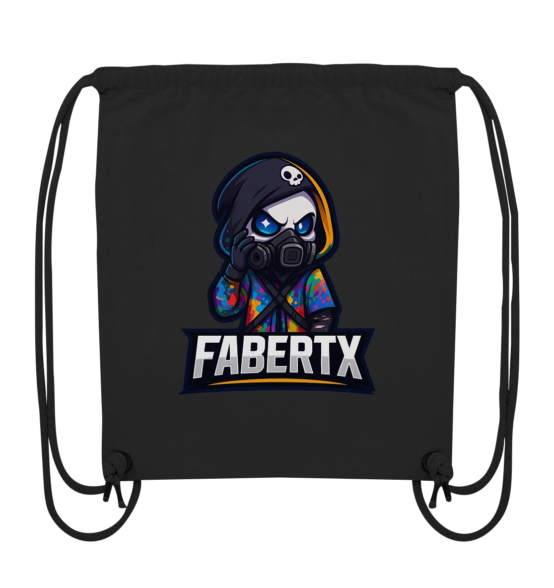 Fabertx Logo - Organic Gym-Bag
