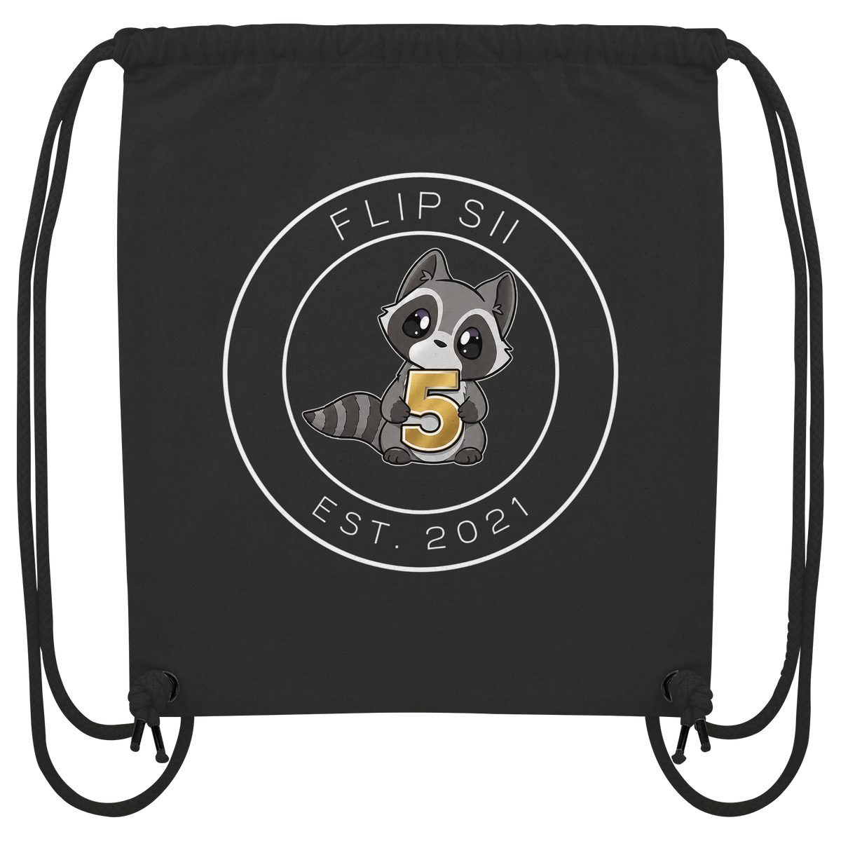 Flipsii_ Jubiläum - Organic Gym-Bag