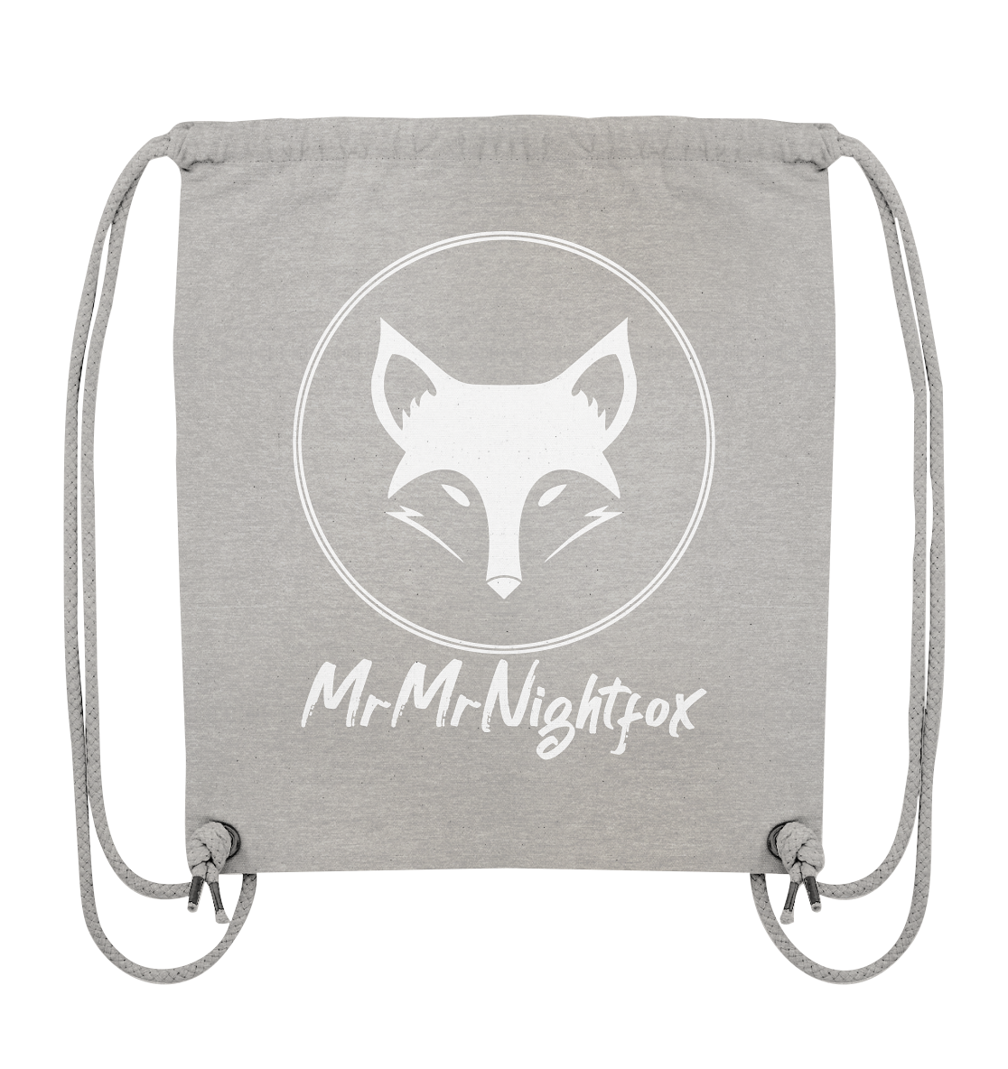 MrMrNightfox Logo - Organic Gym-Bag