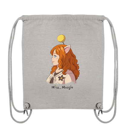 Miss_Moogle Logo colour - Organic Gym-Bag