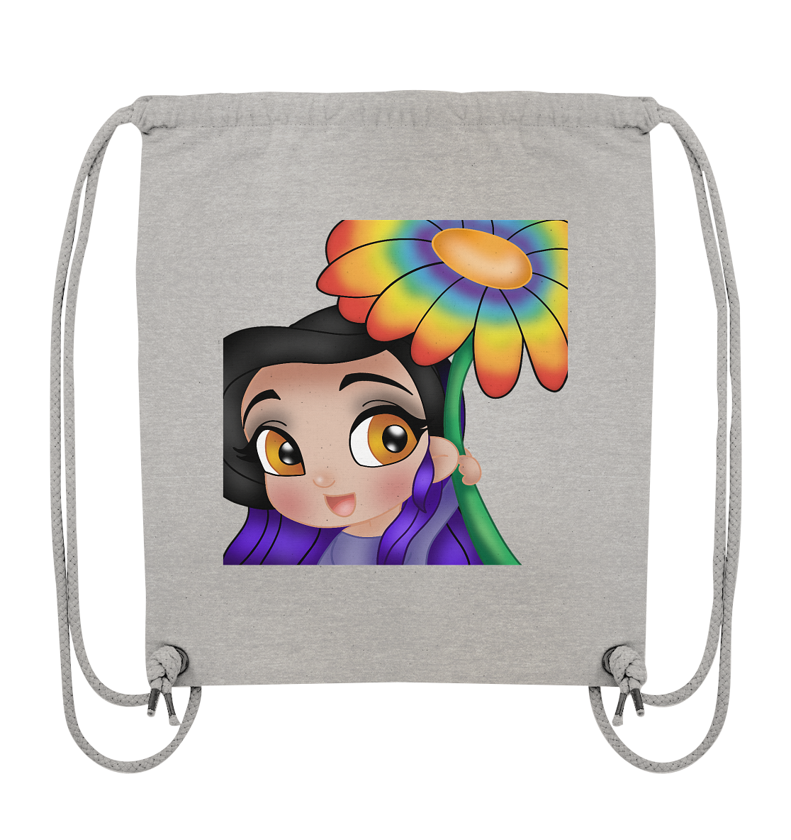x_Kookie_Moon_x Blume - Organic Gym-Bag