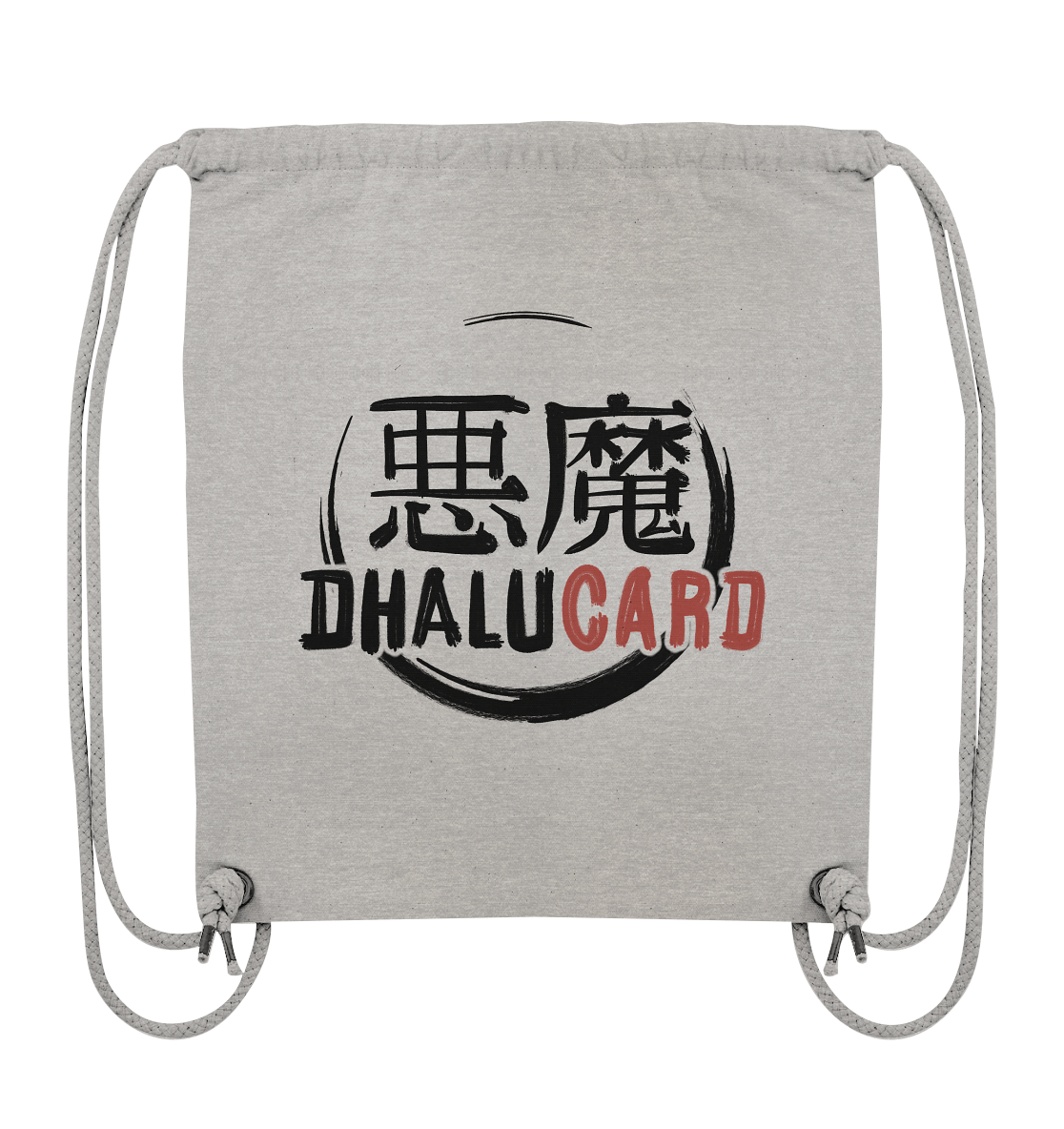 Dhalucard Logo - Organic Gym-Bag