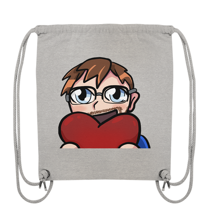 Stuggi888 Heart - Organic Gym-Bag