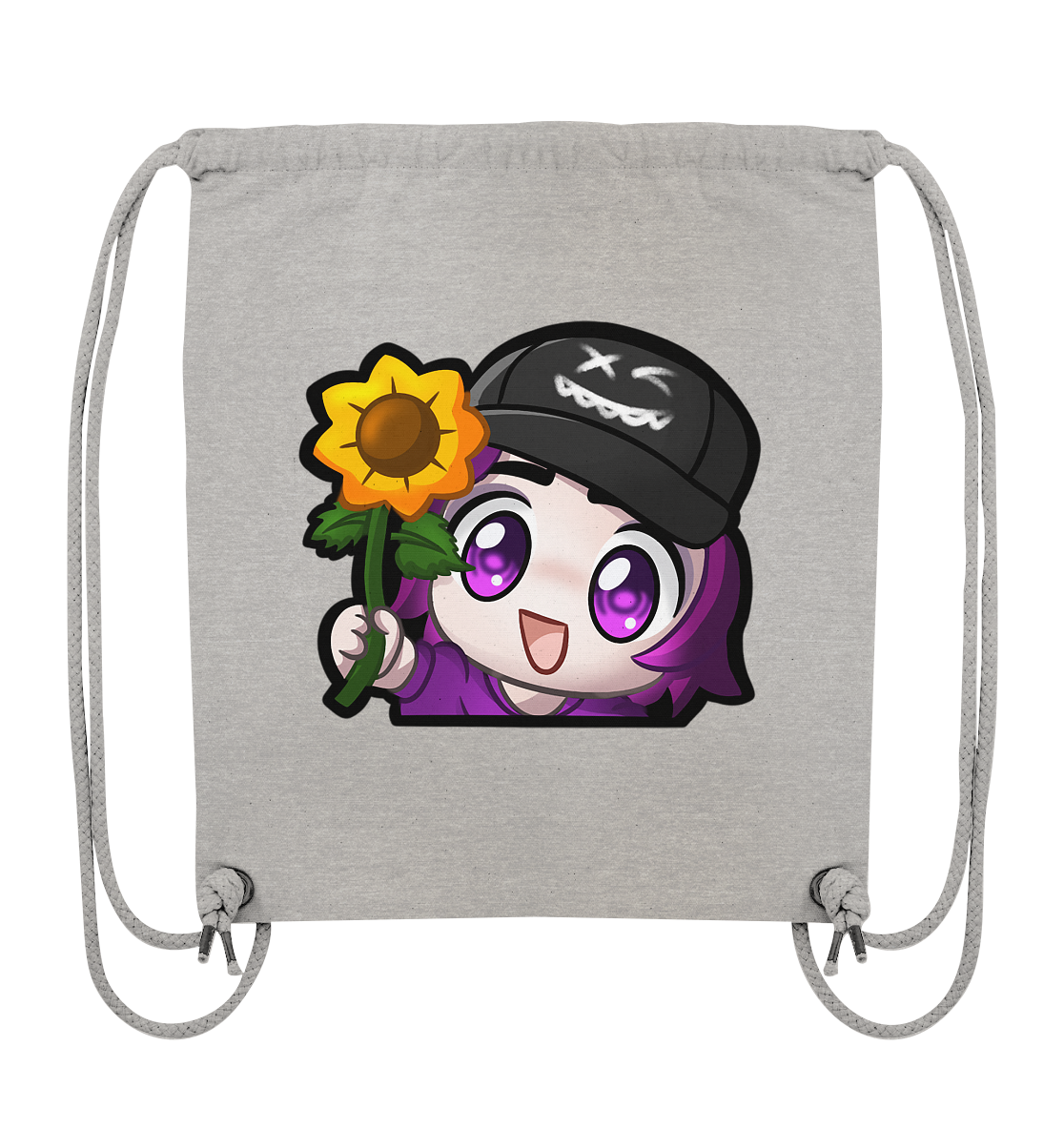 x3_kaspa Flower - Organic Gym-Bag