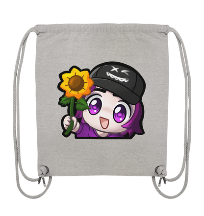 x3_kaspa Flower - Organic Gym-Bag