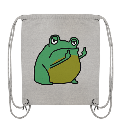 Aylana87 Kackfrosch - Organic Gym-Bag