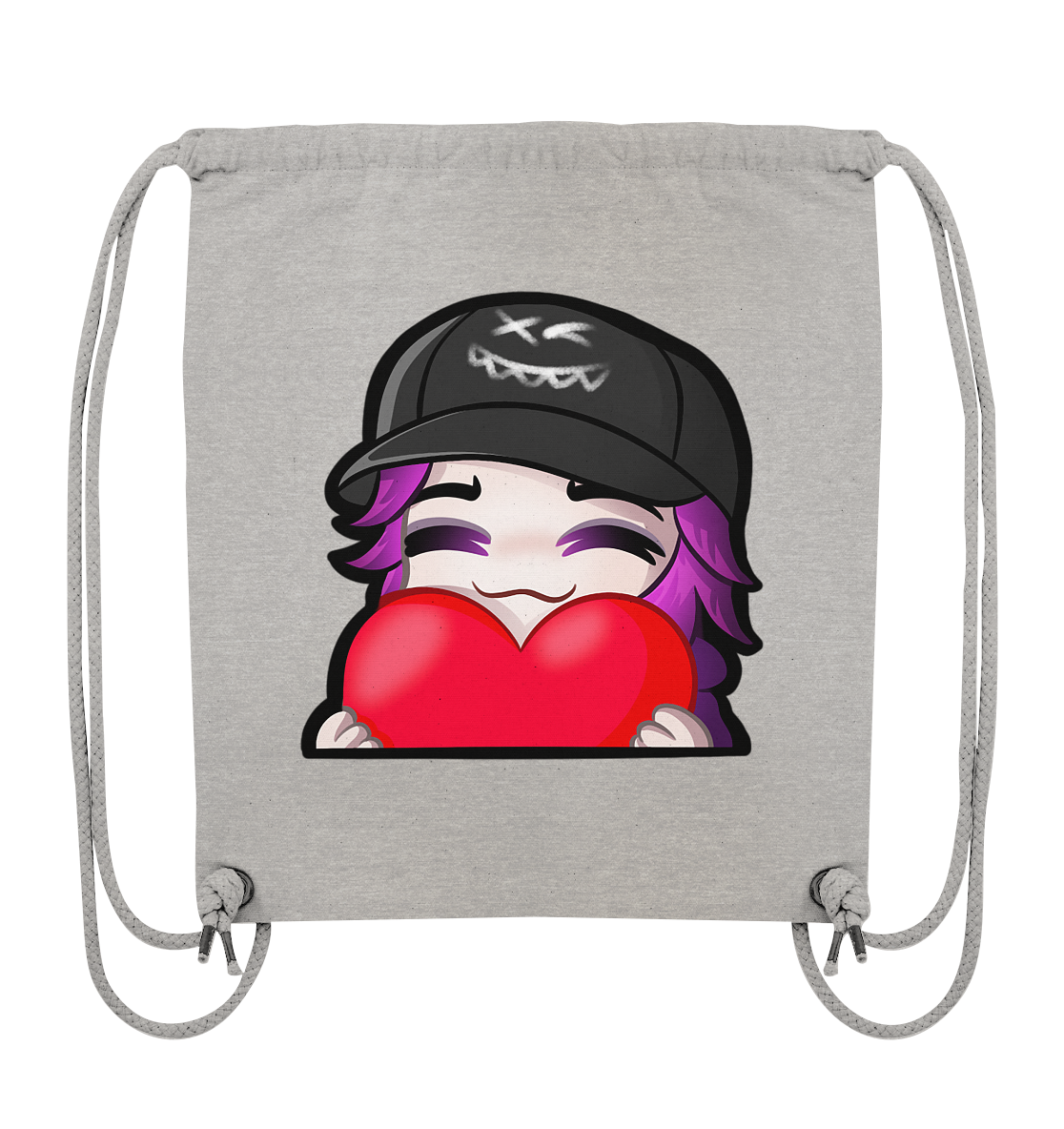 x3_kaspa Love - Organic Gym-Bag