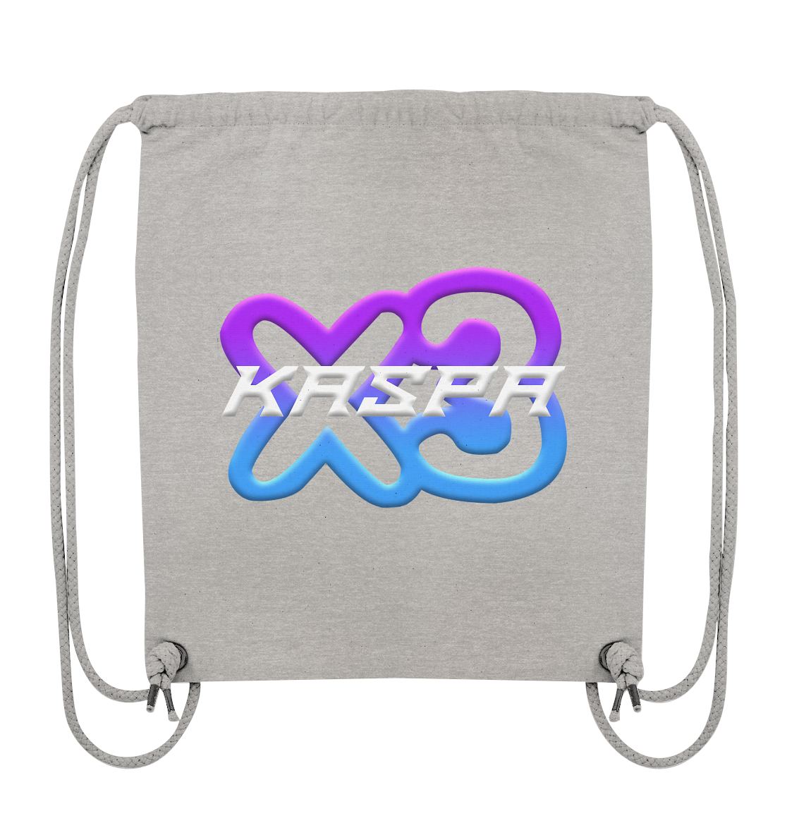 x3_kaspa Logo - Organic Gym-Bag
