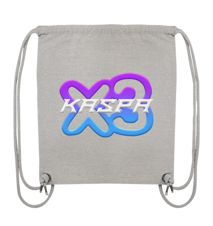 x3_kaspa Logo - Organic Gym-Bag