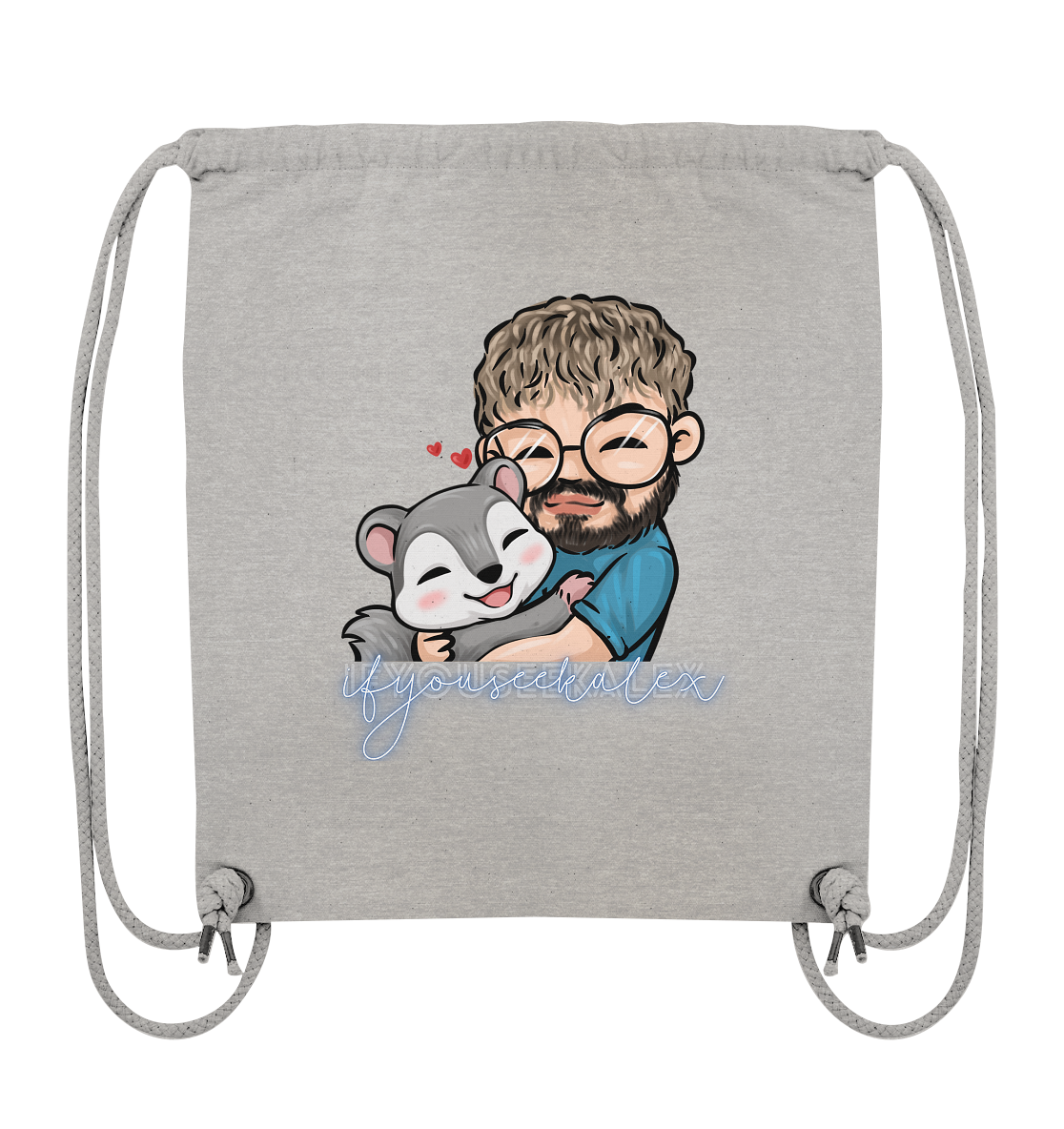 ifyouseekalex hug - Organic Gym-Bag