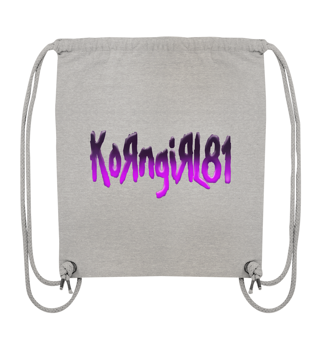 KoRngirL81 Logo - Organic Gym-Bag