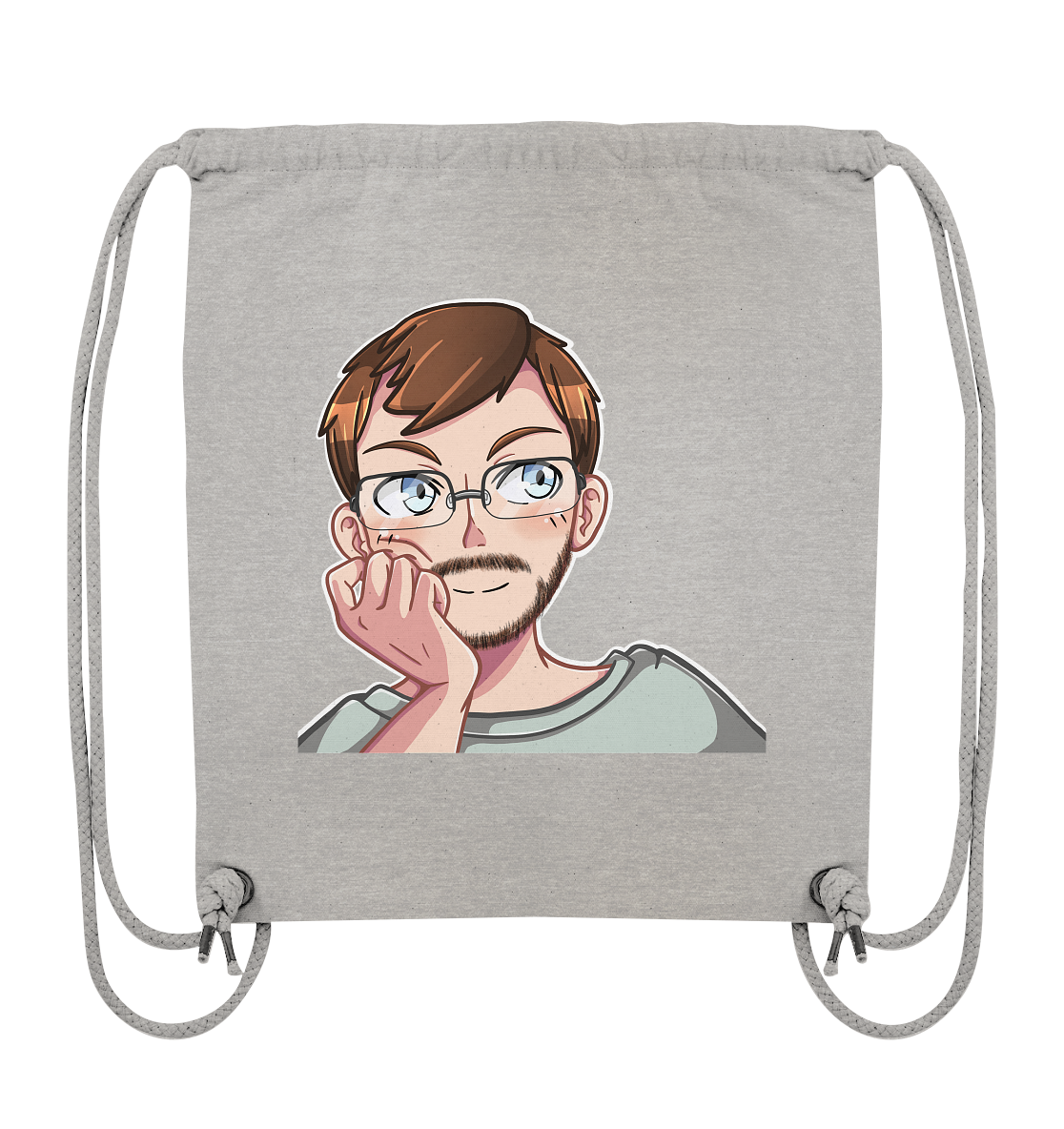 Stuggi888 Smile - Organic Gym-Bag