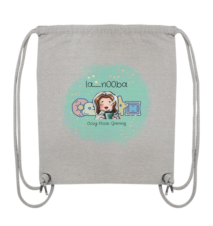 La_N00ba Logo - Organic Gym-Bag