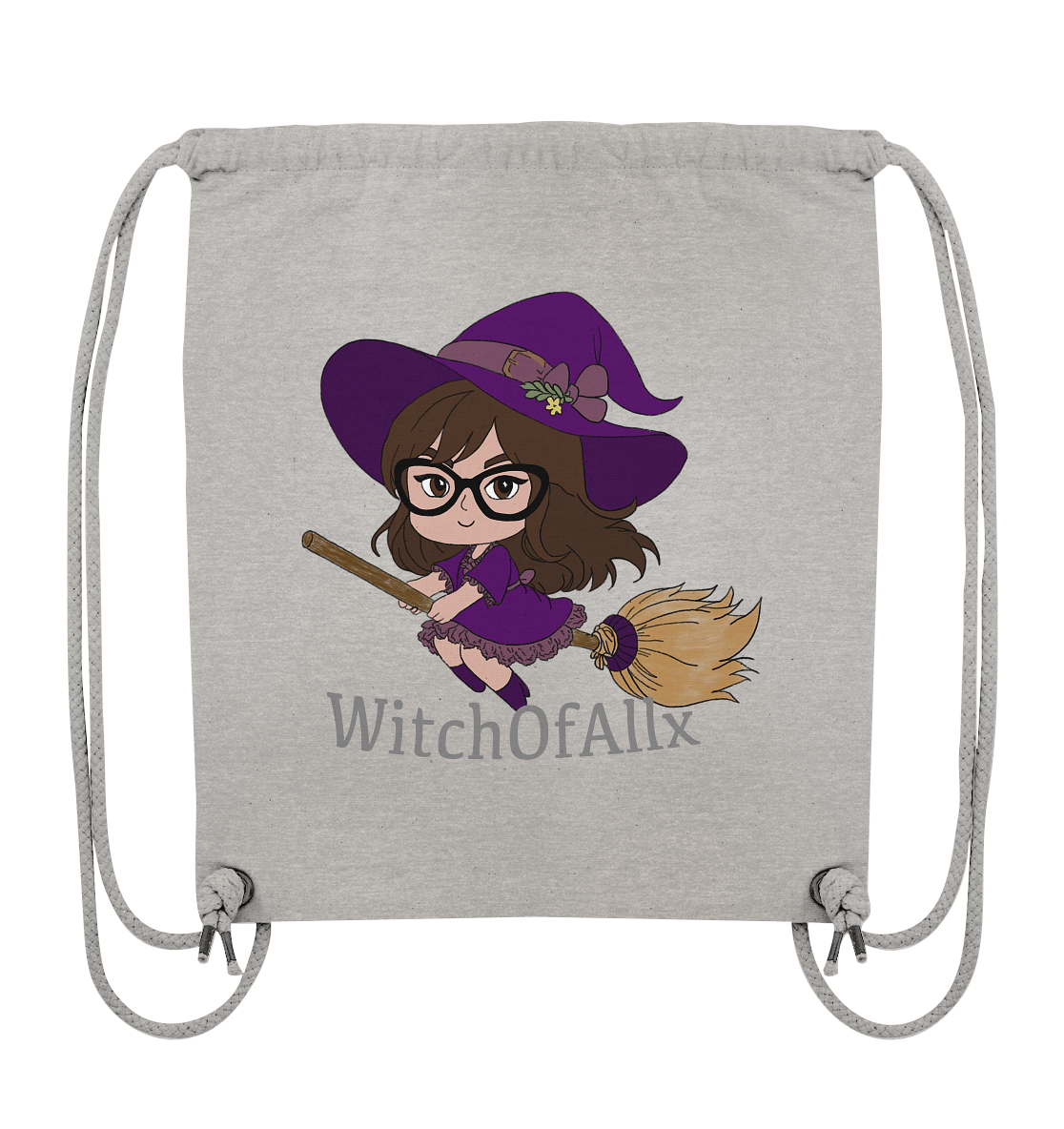 WitchOfAllx Besen - Organic Gym-Bag