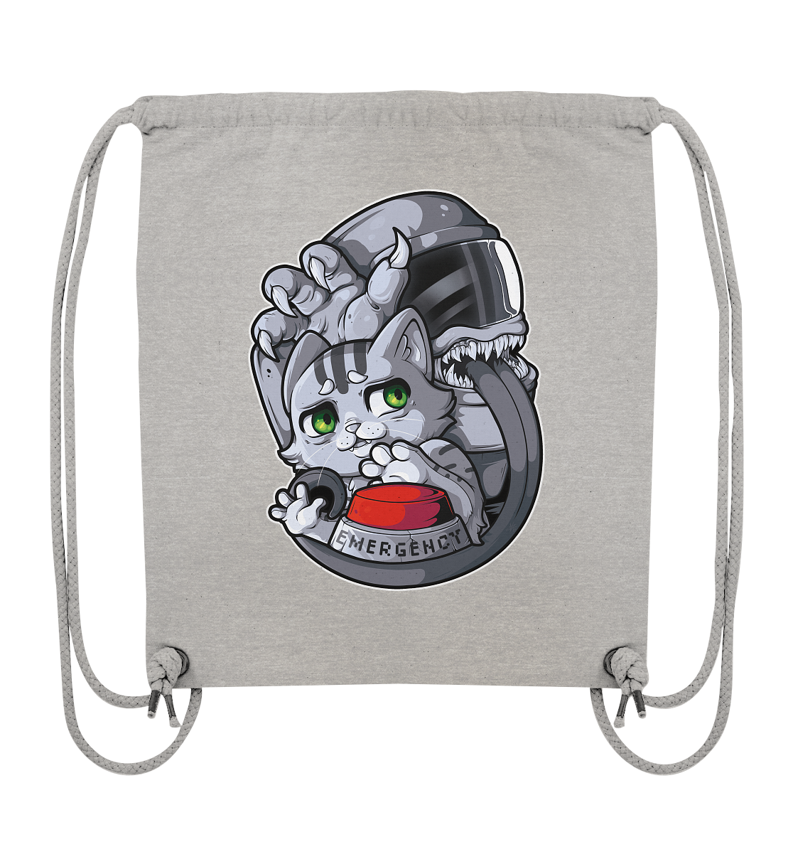 FeineKatze Among Kopf - Organic Gym-Bag