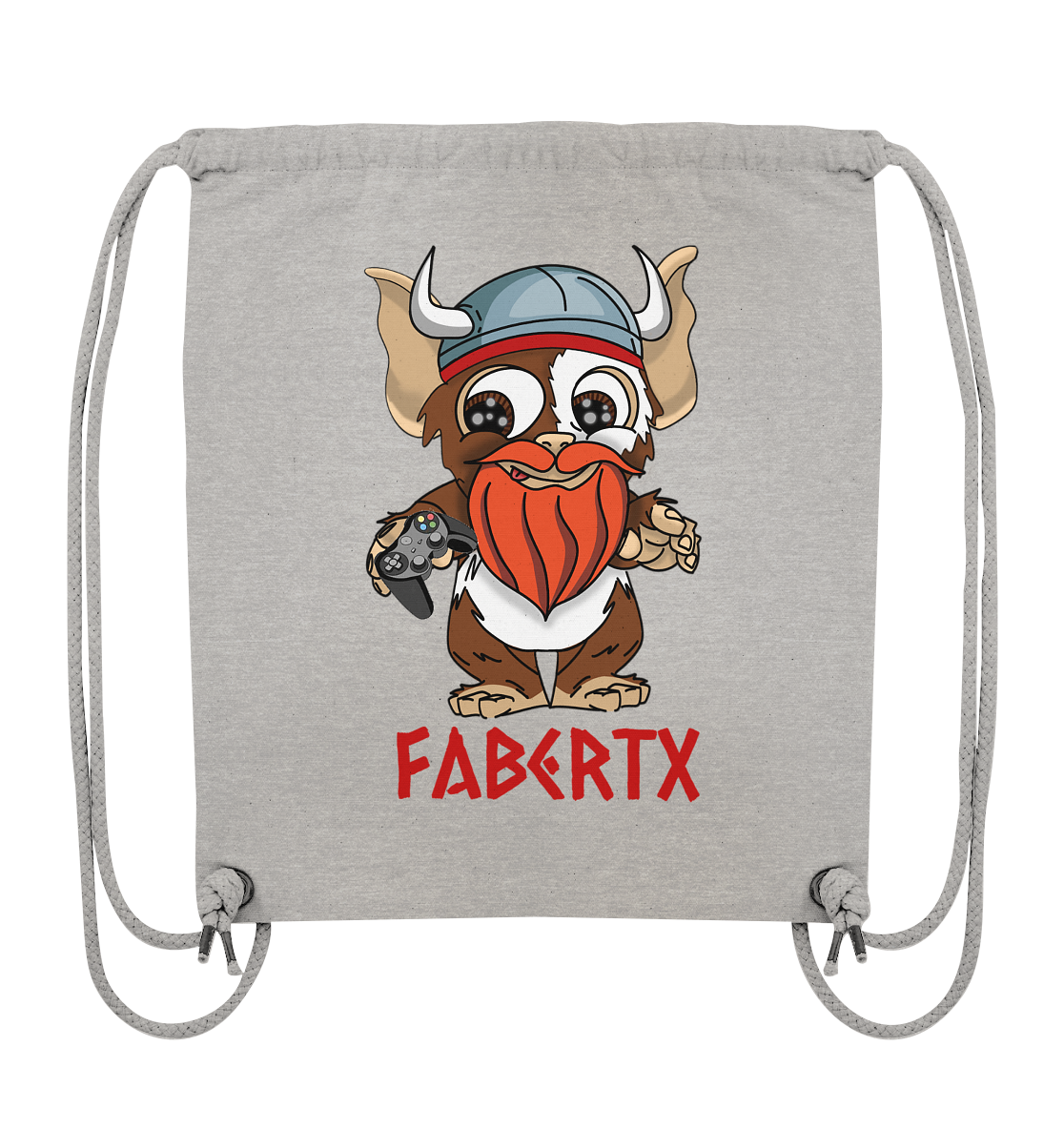 Fabertx Logo - Organic Gym-Bag