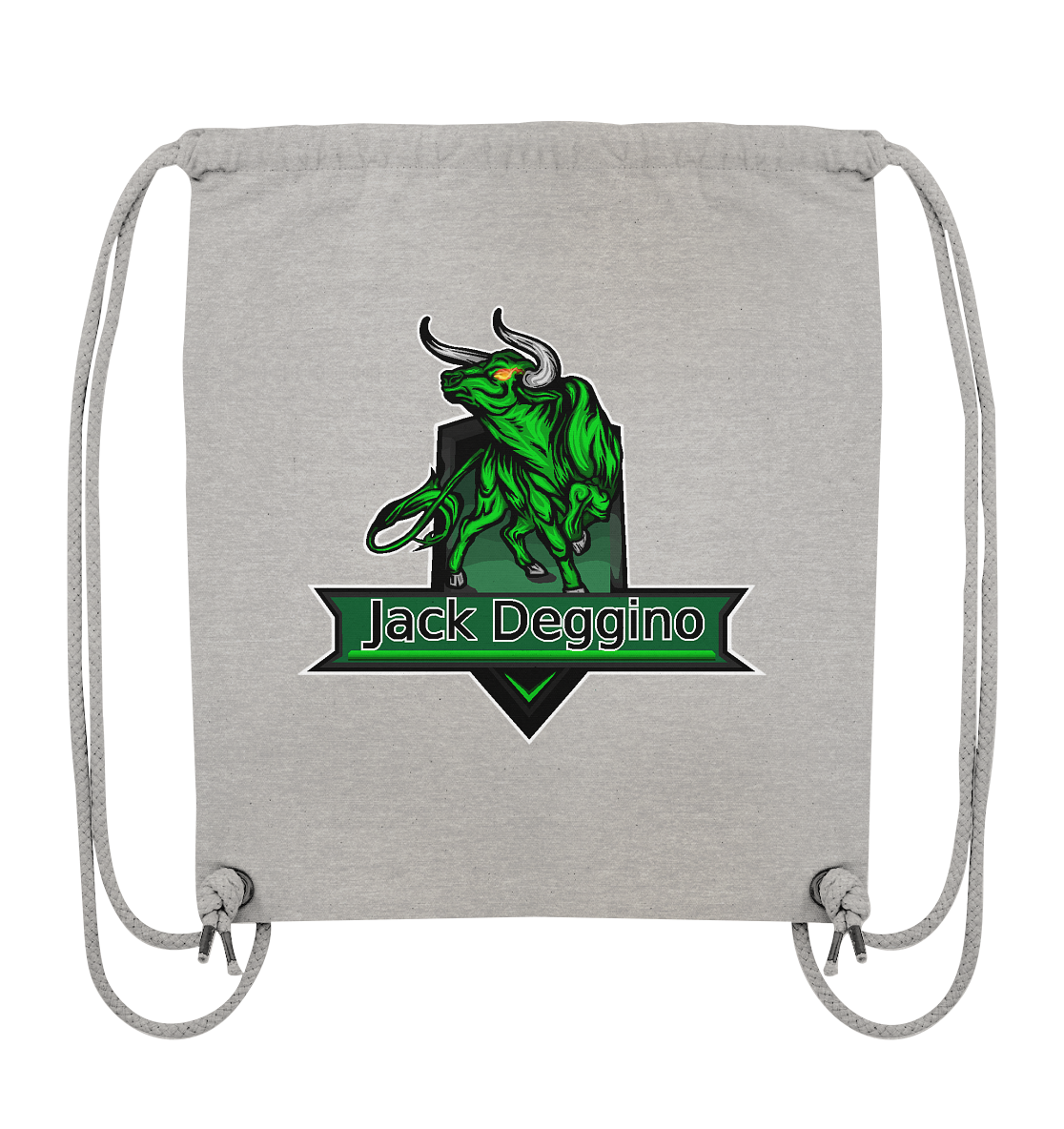 JackDeggino Logo - Organic Gym-Bag