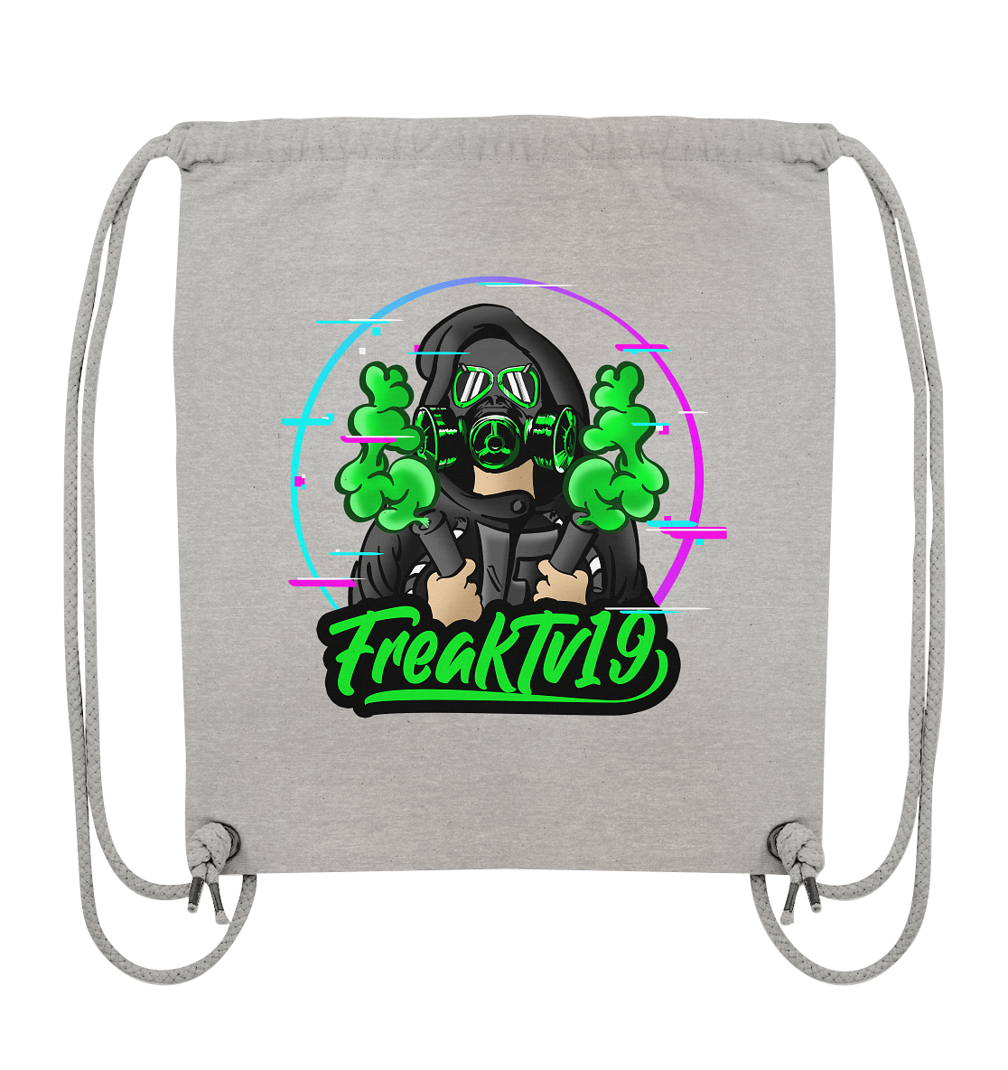 FreakTV19 Logo - Organic Gym-Bag