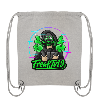 FreakTV19 Logo - Organic Gym-Bag