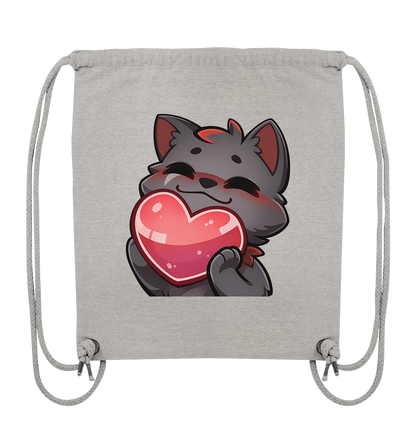 Blutwuff Heart - Organic Gym-Bag