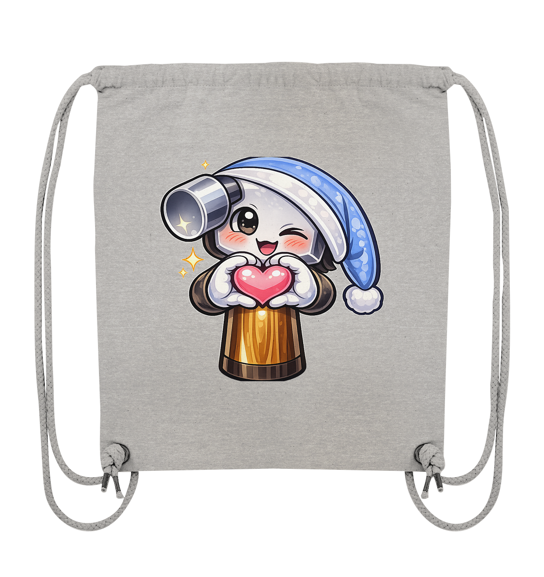 McHammer1502 Heart - Organic Gym-Bag
