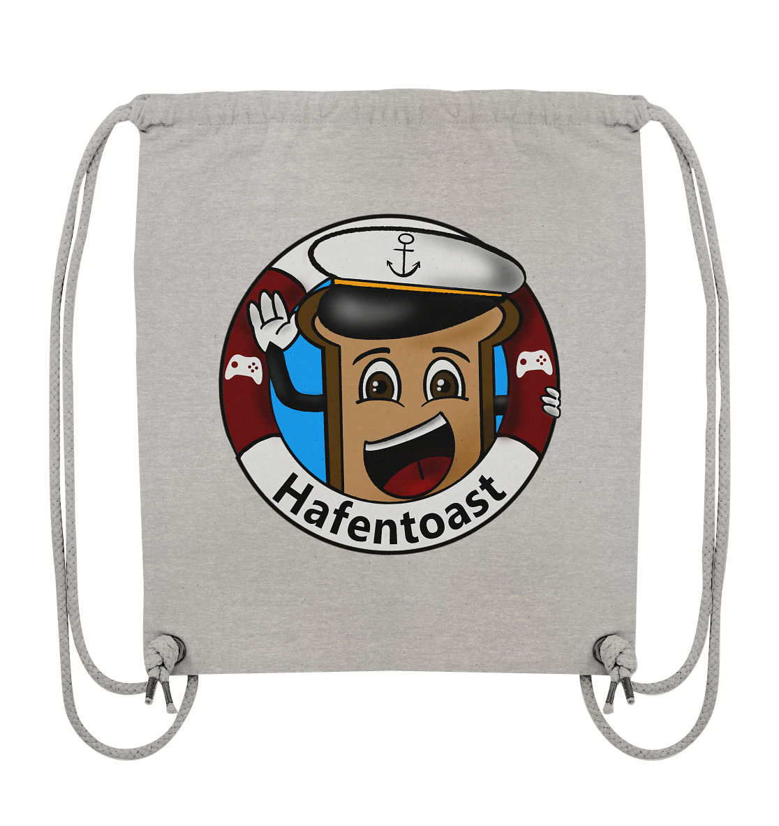 Hafentoast Logo - Organic Gym-Bag