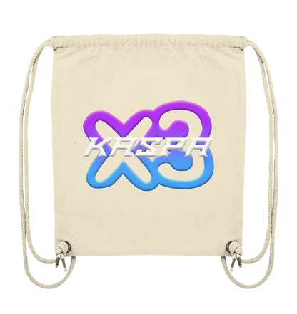 x3_kaspa Logo - Organic Gym-Bag