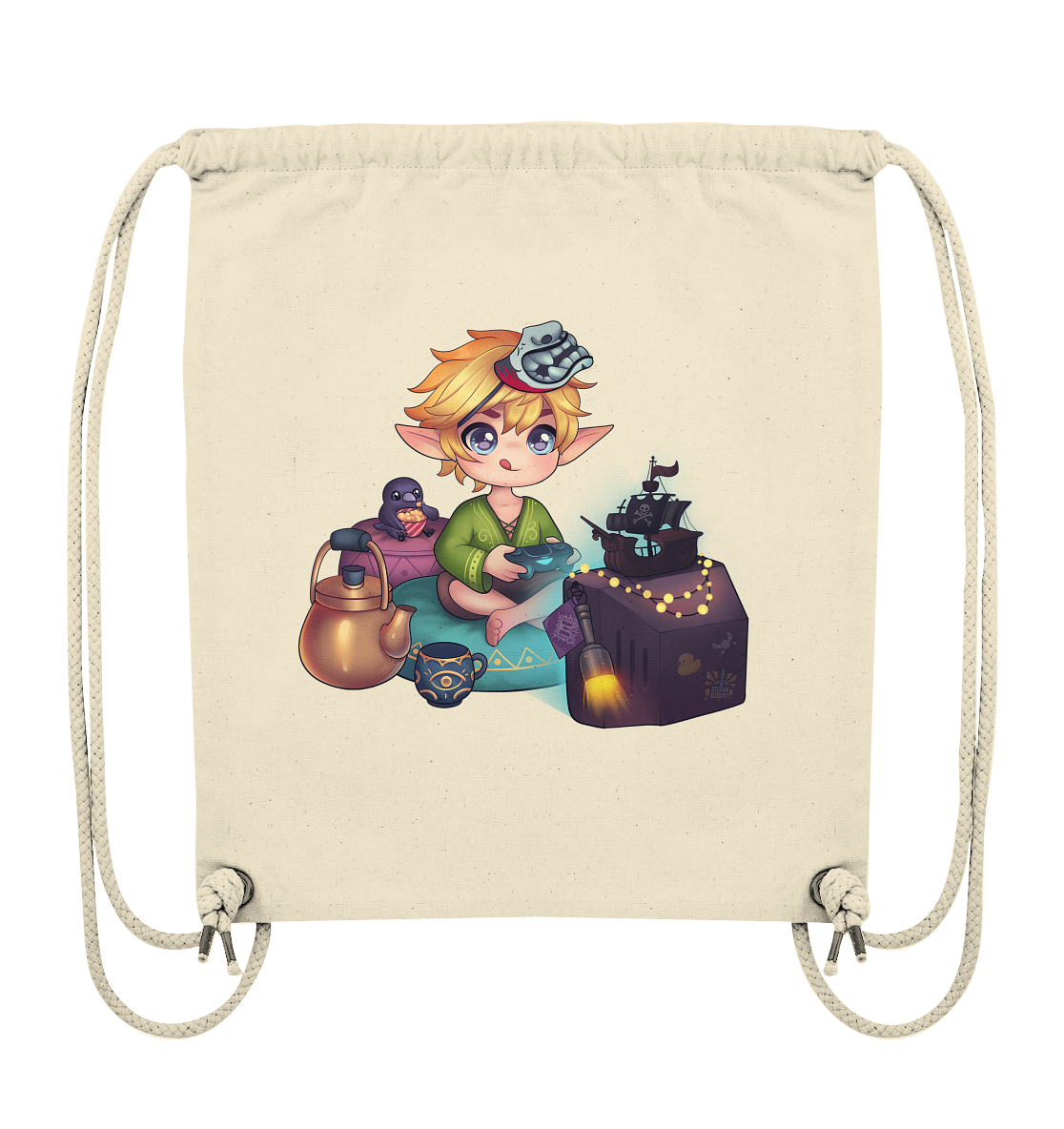 StefanBzockt Gamingroom - Organic Gym-Bag