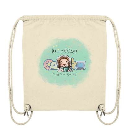 La_N00ba Logo - Organic Gym-Bag