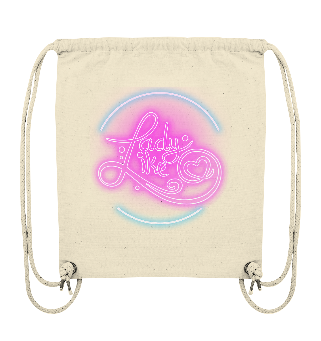 xLadyLikex Logo - Organic Gym-Bag