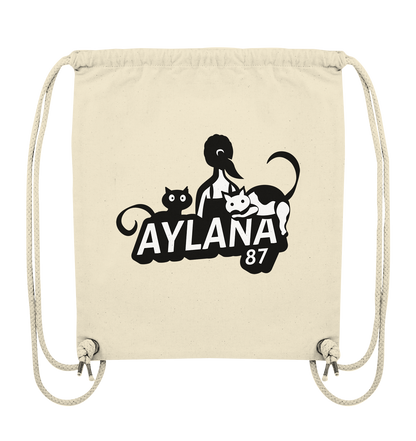 Aylana87 Logo - Organic Gym-Bag