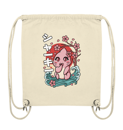 xMissSharkyx Kirschblüten - Organic Gym-Bag