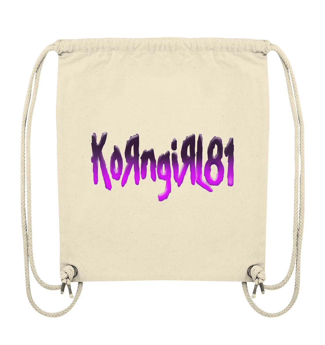 KoRngirL81 Logo - Organic Gym-Bag