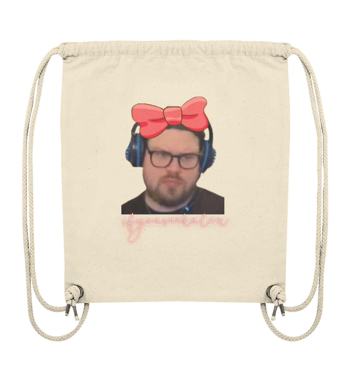 ifyouseekalex Logo - Organic Gym-Bag