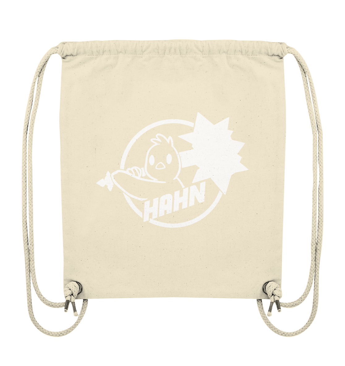 Hahnlogo - Organic Gym-Bag