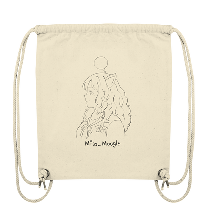 Miss_Moogle Logo Sign - Organic Gym-Bag