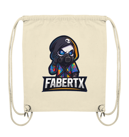 Fabertx Logo - Organic Gym-Bag