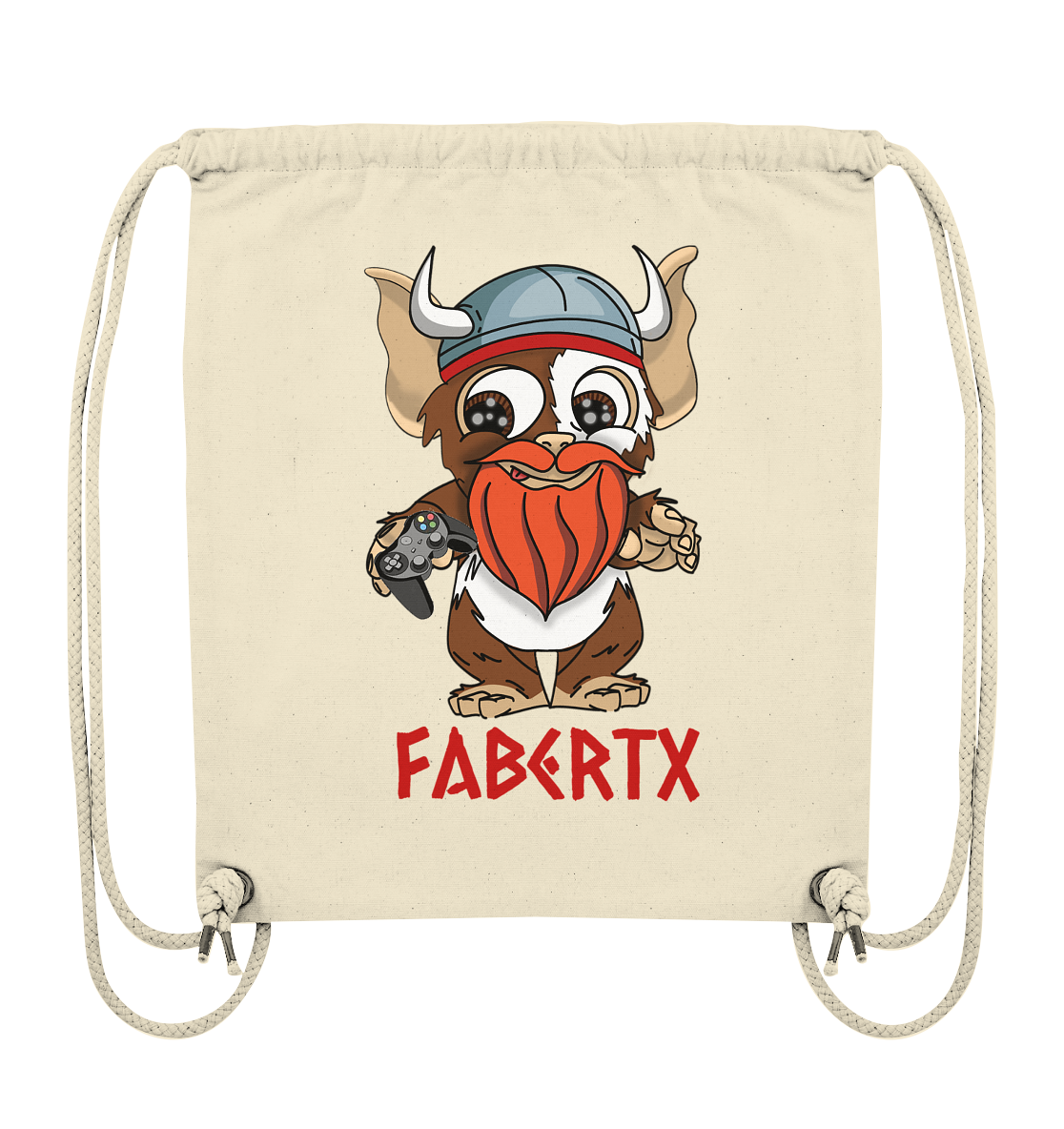 Fabertx Logo - Organic Gym-Bag