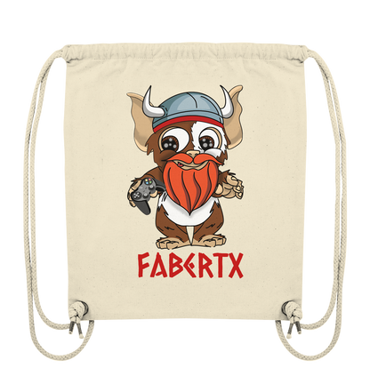 Fabertx Logo - Organic Gym-Bag