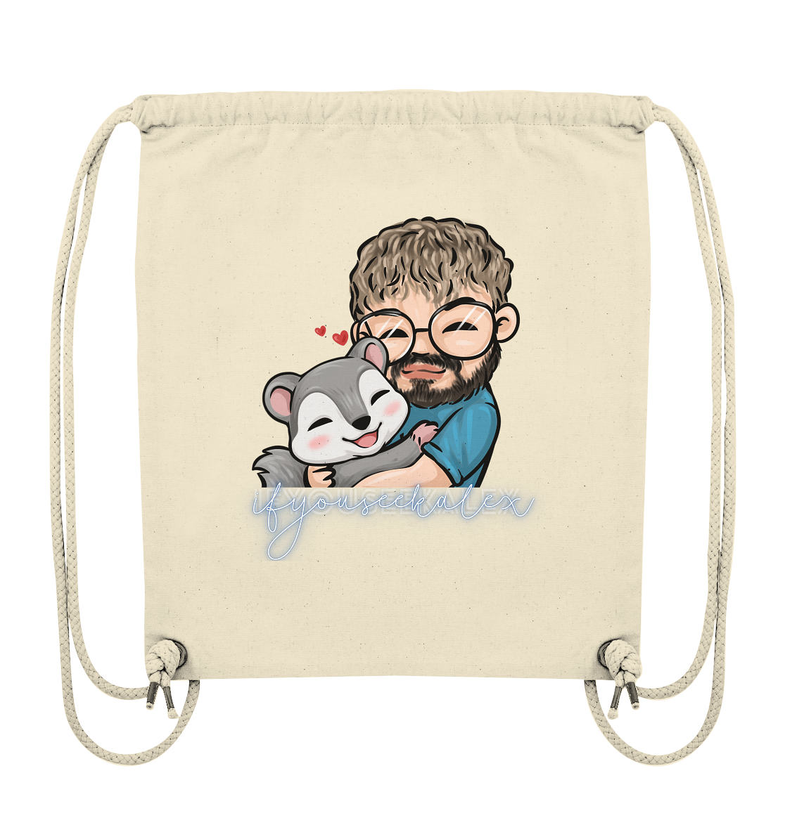 ifyouseekalex hug - Organic Gym-Bag