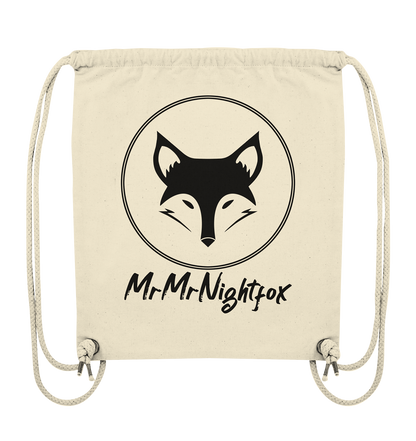 MrMrNightfox Logo - Organic Gym-Bag