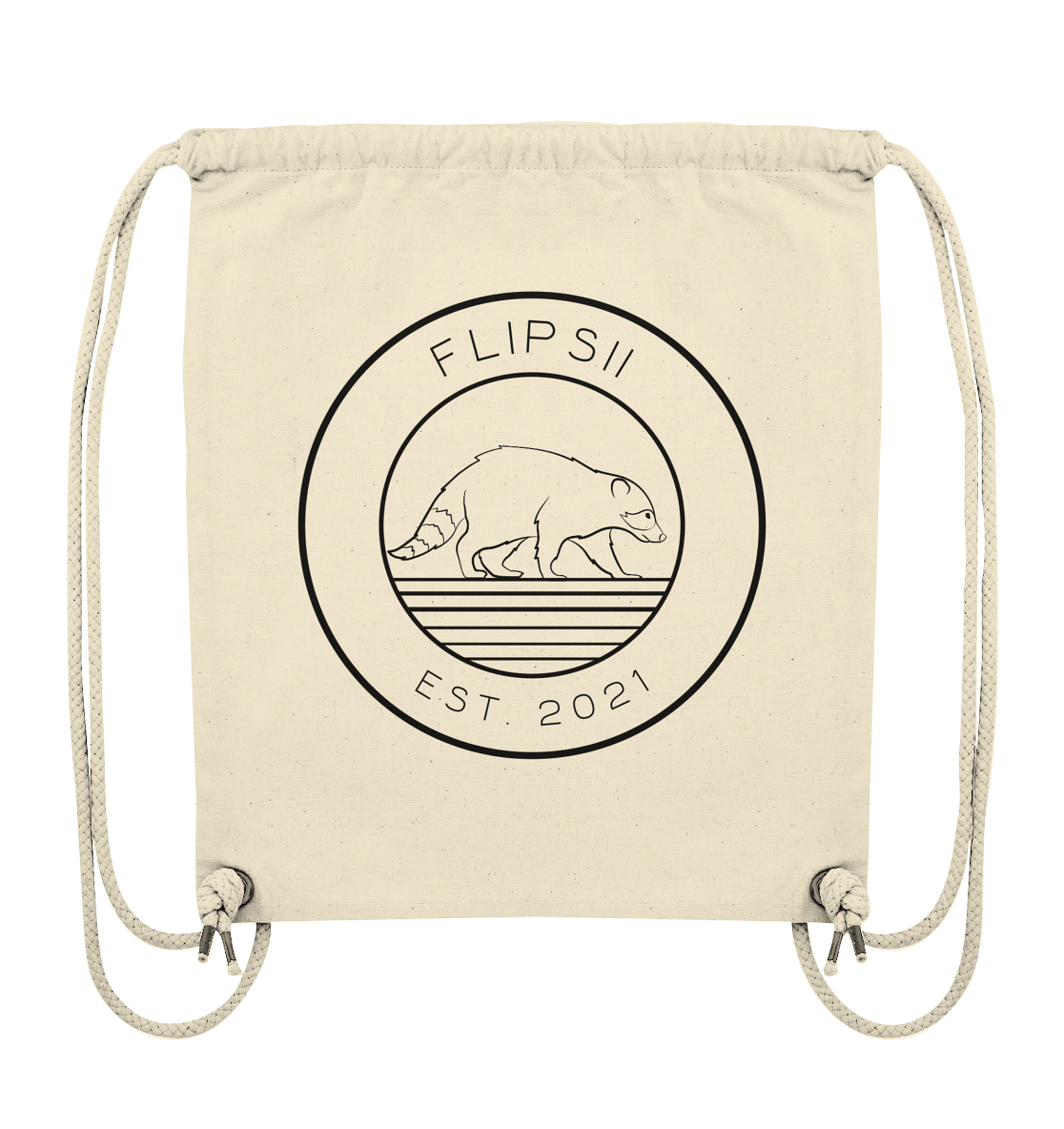Flipsii_ Logo - Organic Gym-Bag