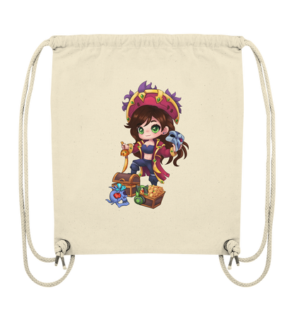 KykyNeko Pirat - Organic Gym-Bag