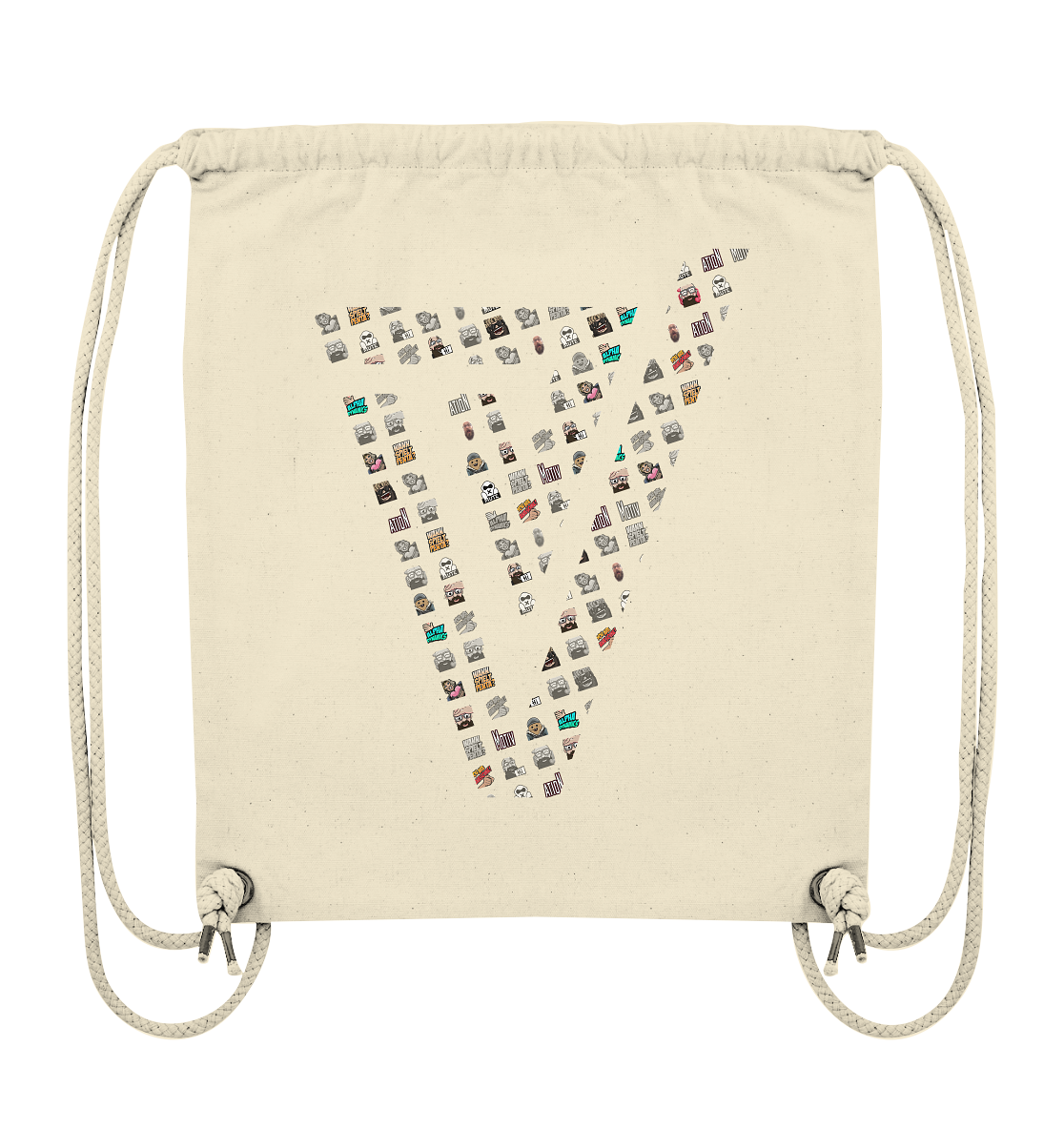 Verdipwnz Emotes - Organic Gym-Bag